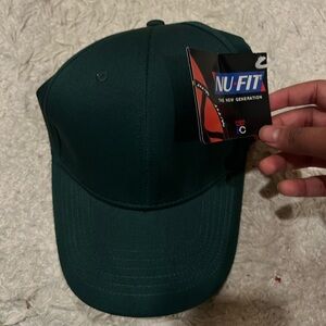 Rich emerald green hat